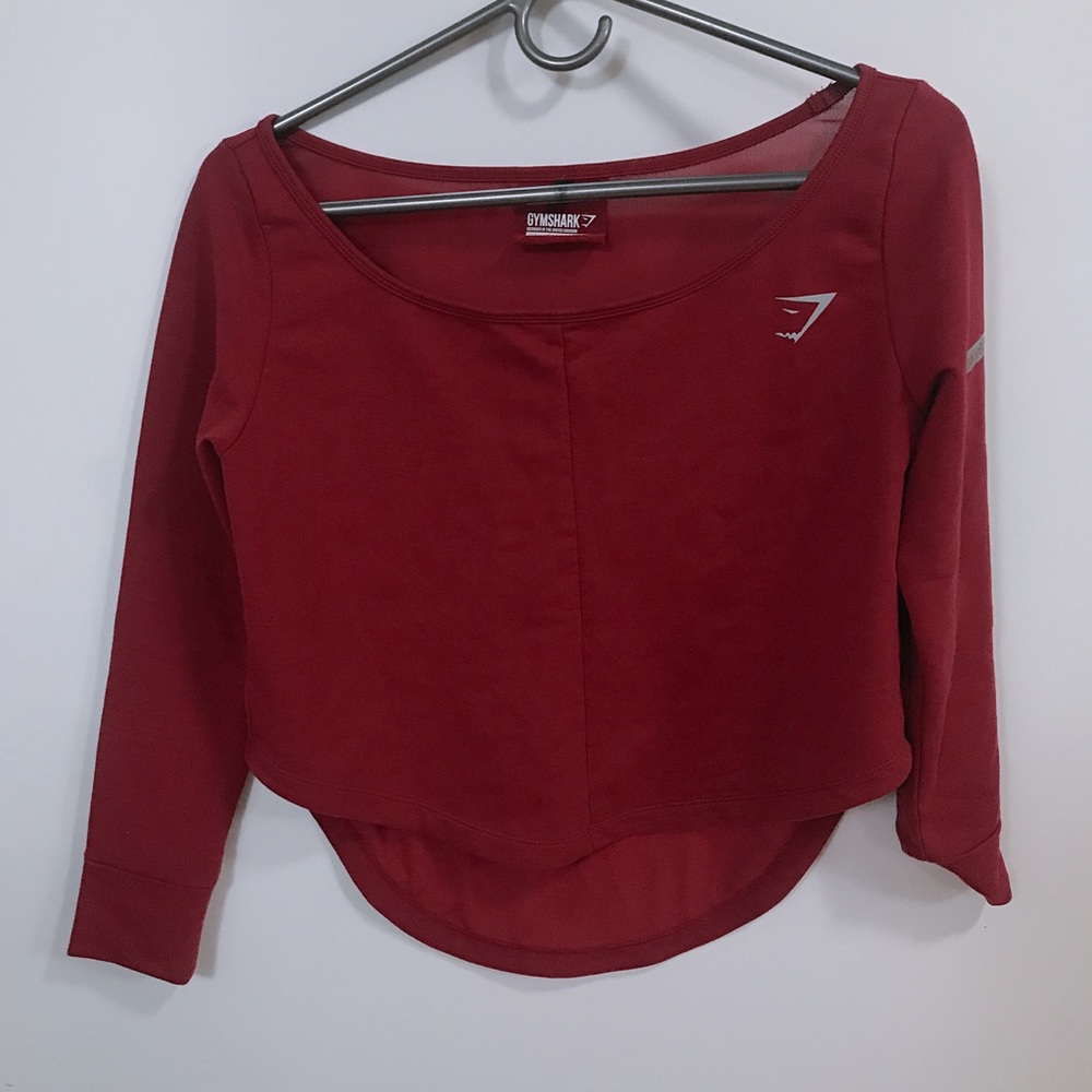NWOT GYMSHARK OFF SHOULDER TOP (XS)